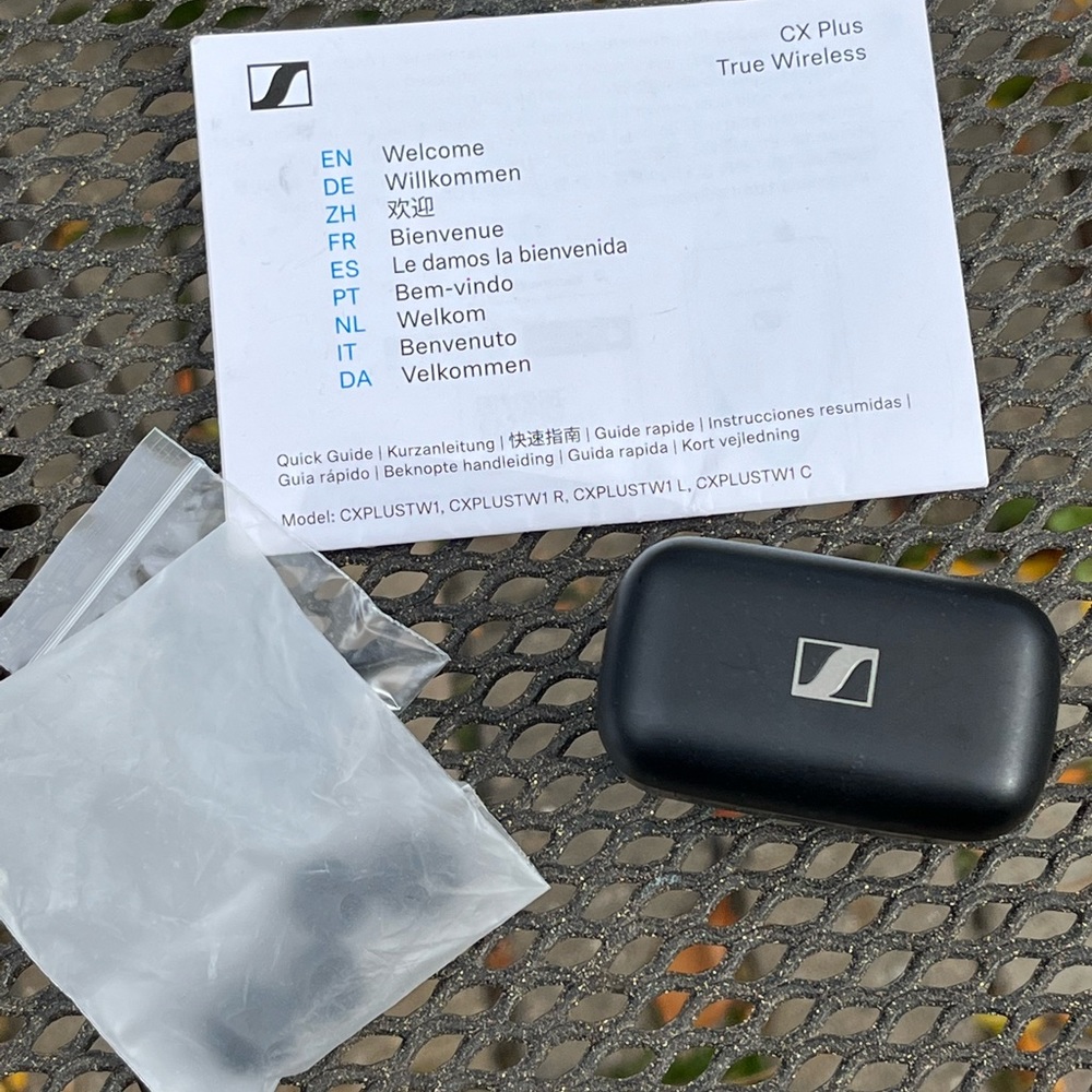 Sennheiser cx plus true wireless headphones earbuds